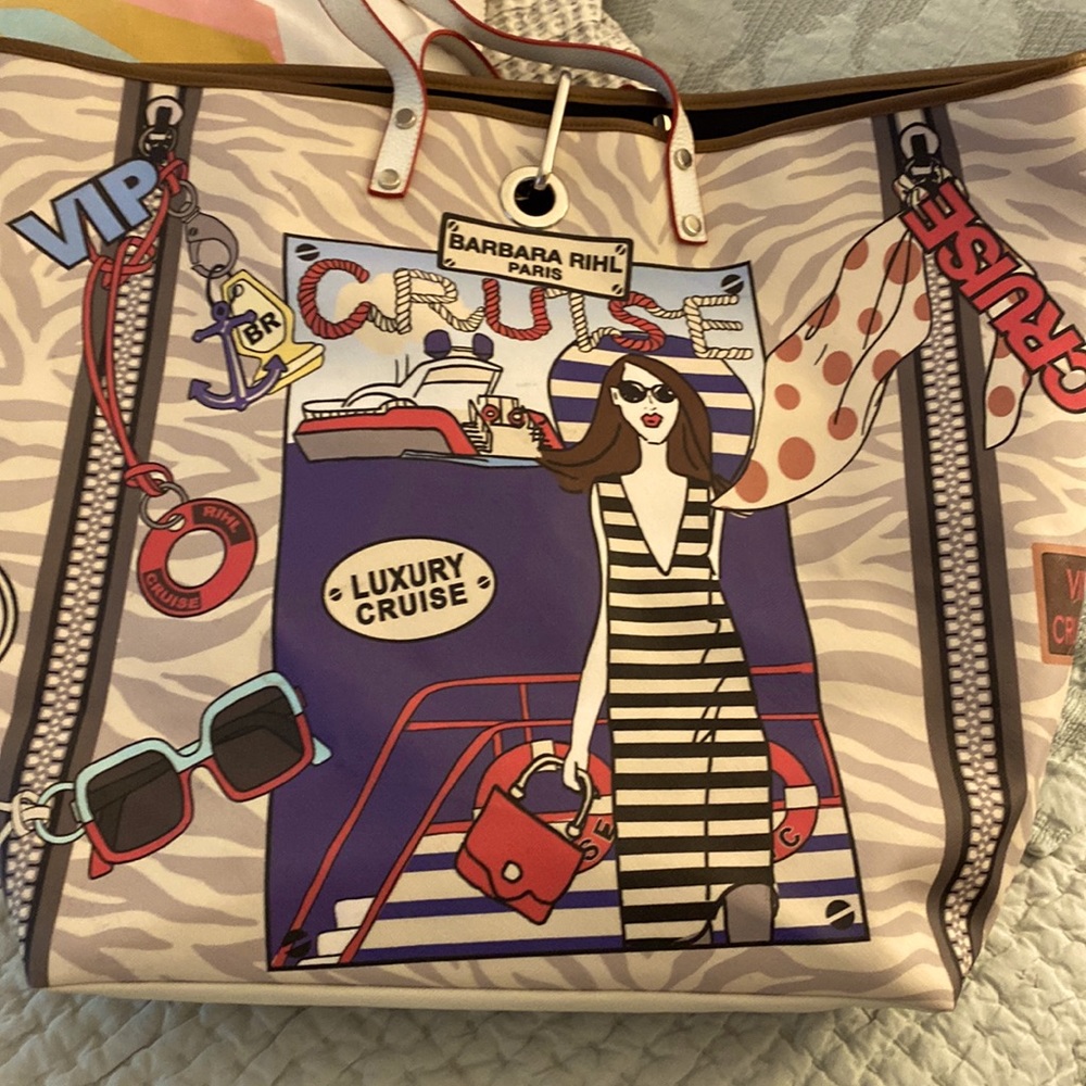 Barbara Rihl LARGE Tote/Travel Bag